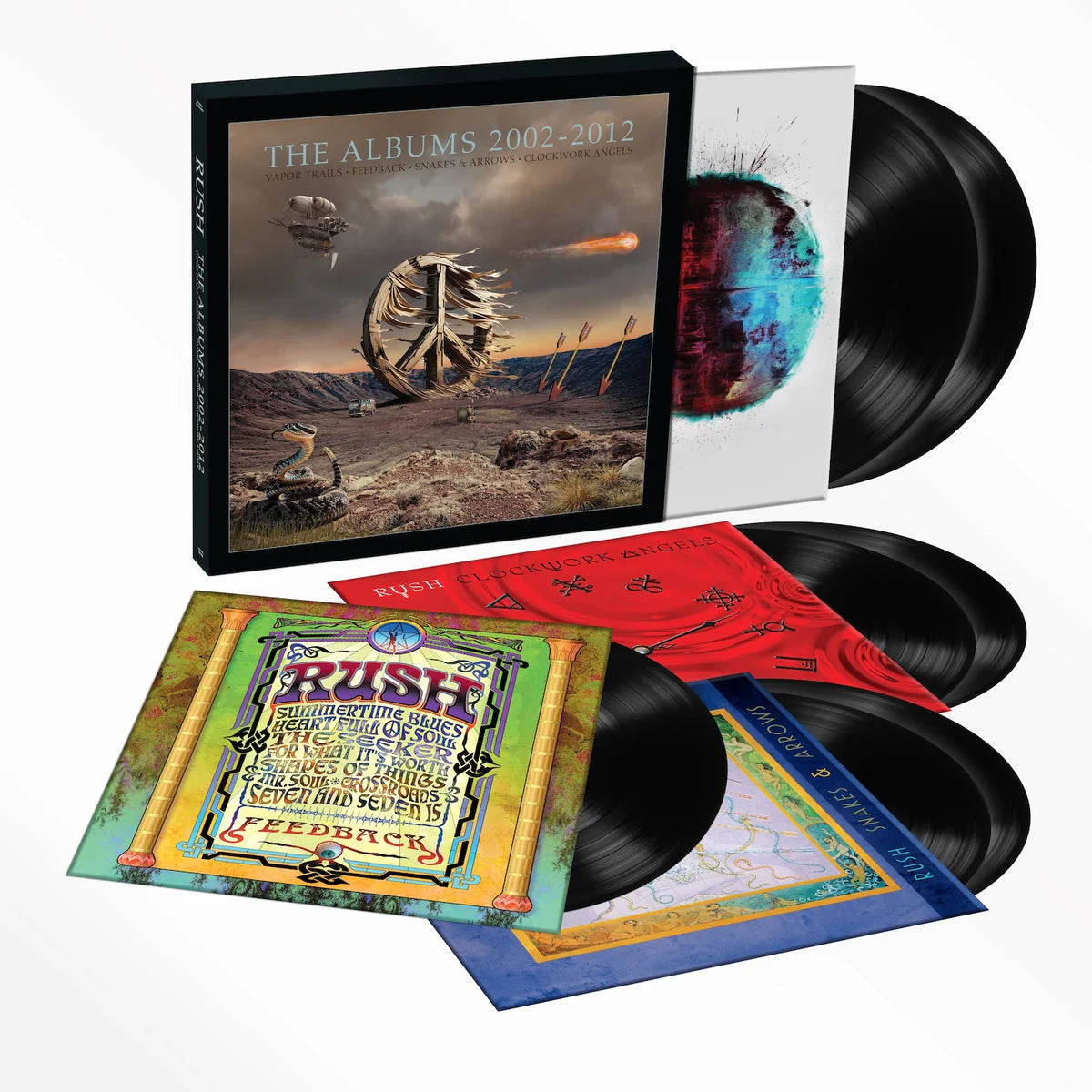 Rush - The Albums 2002-2012 (7xLP Box Set Brick &amp; Mortar Exclusive - Rocktober 2025) PRE-ORDER AVAILABLE 10/31/2025