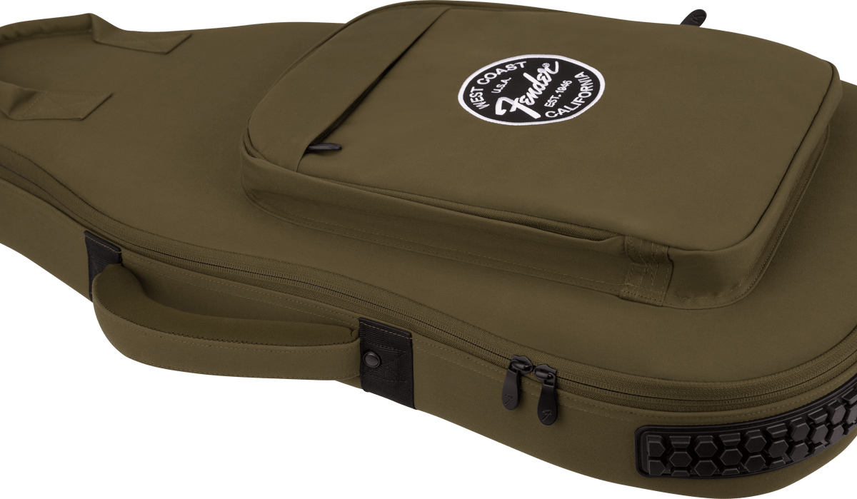 Fender Troubadour Electric Guitar Gig Bag - Olive