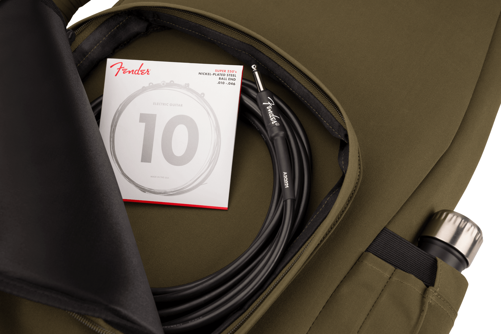 Fender Troubadour Electric Guitar Gig Bag - Olive