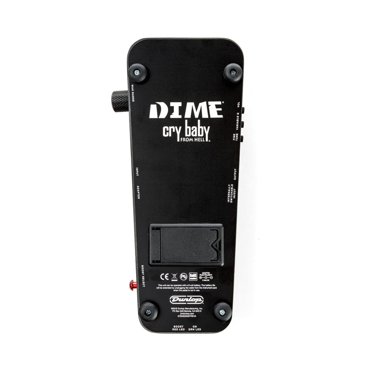 Dunlop DB01B Dimebag Cry Baby From Hell Wah Guitar Pedal