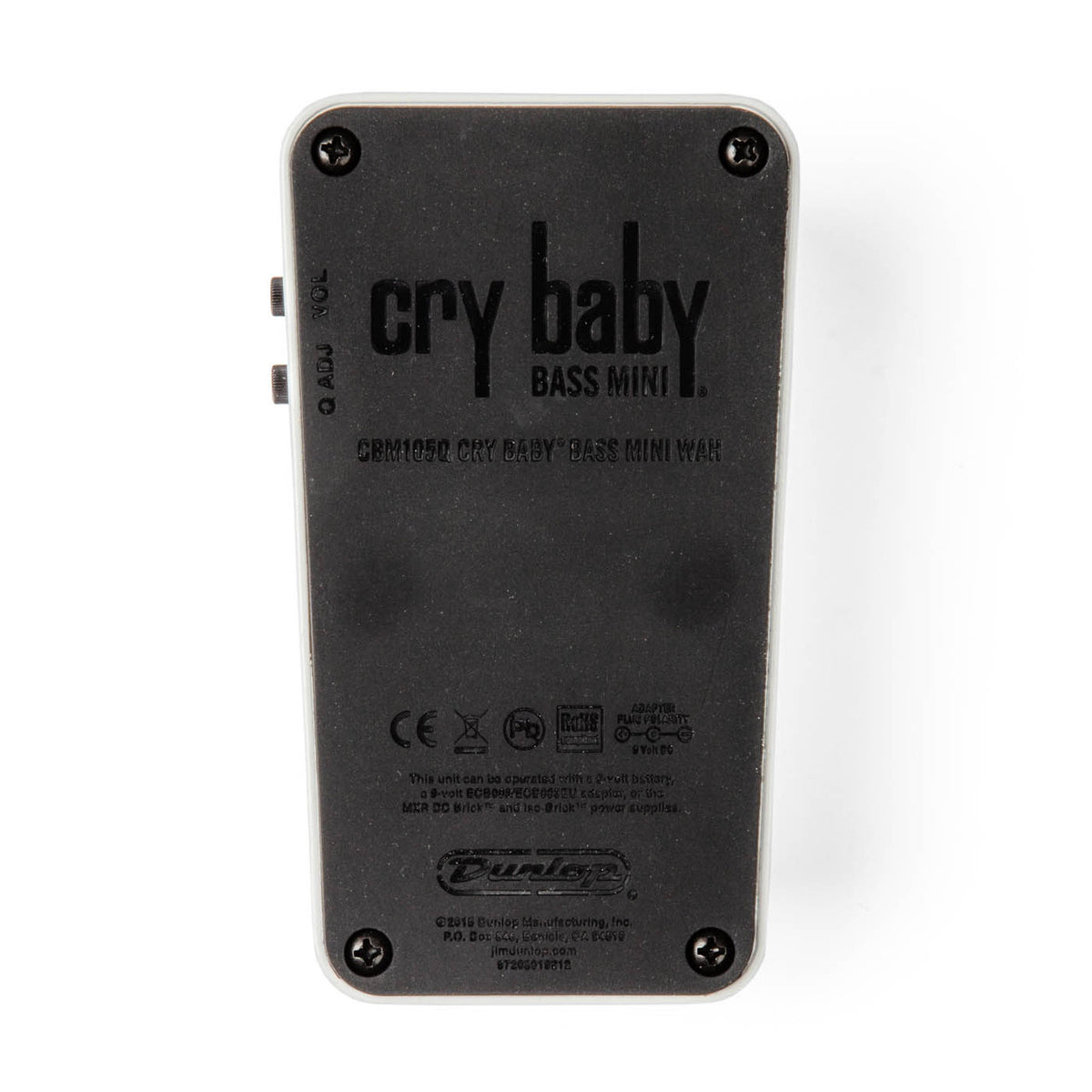 Dunlop CBM105Q Cry Baby Mini Bass Wah Bass Pedal