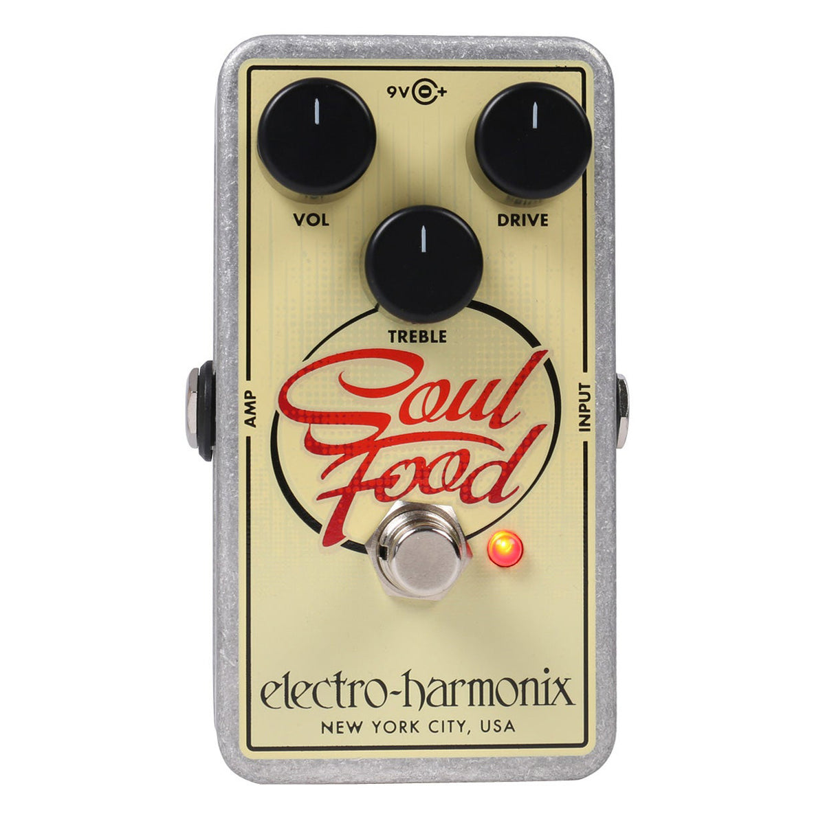 Electro-Harmonix Soul Food - Transparent Distortion / Fuzz / Overdrive Guitar Pedal