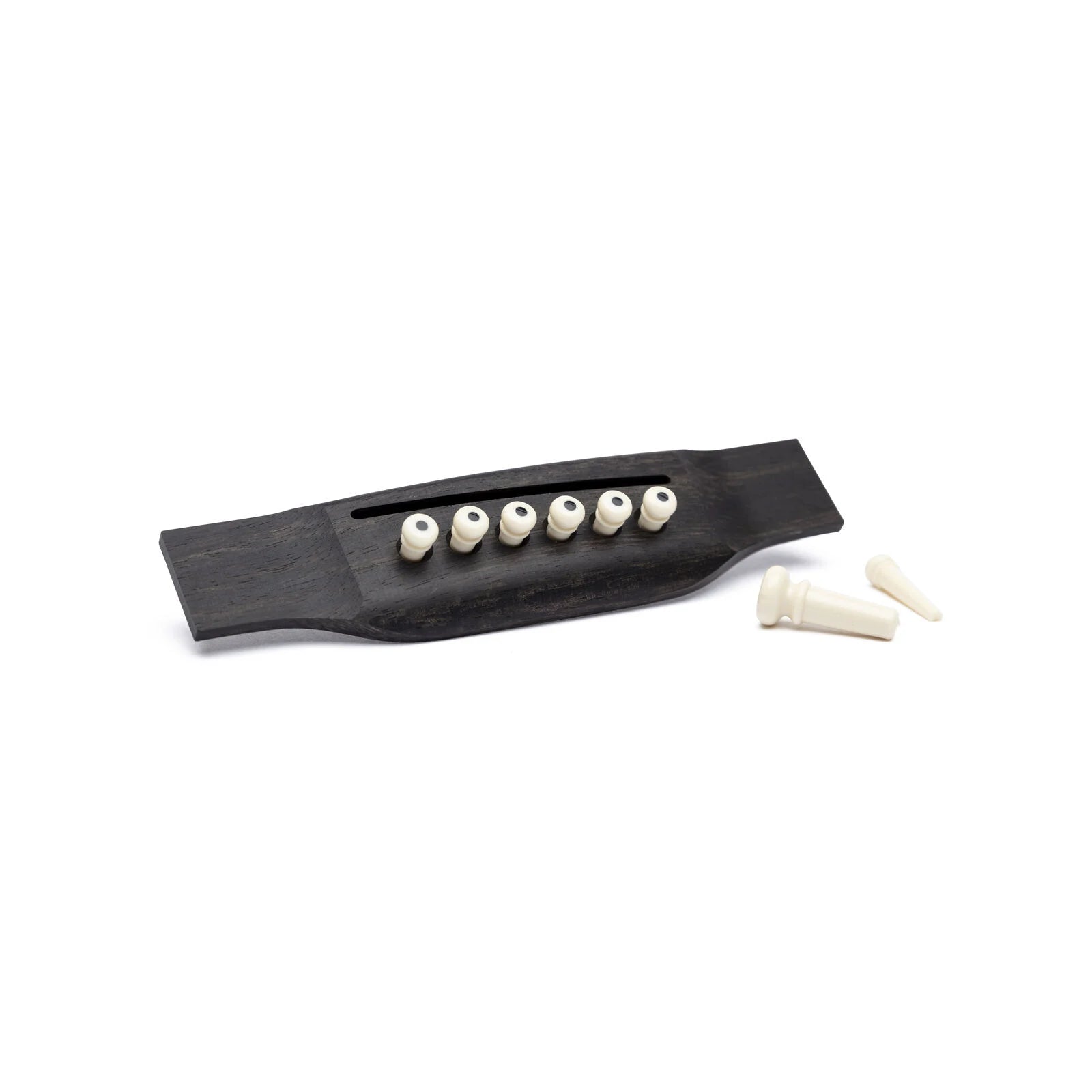Martin 18APP28 Bridge Pins & Endpin Set - White with Black Dot