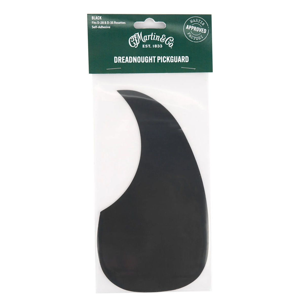 Martin 18PG0001 Dreadnought Acoustic Guitar Pickguard - Black