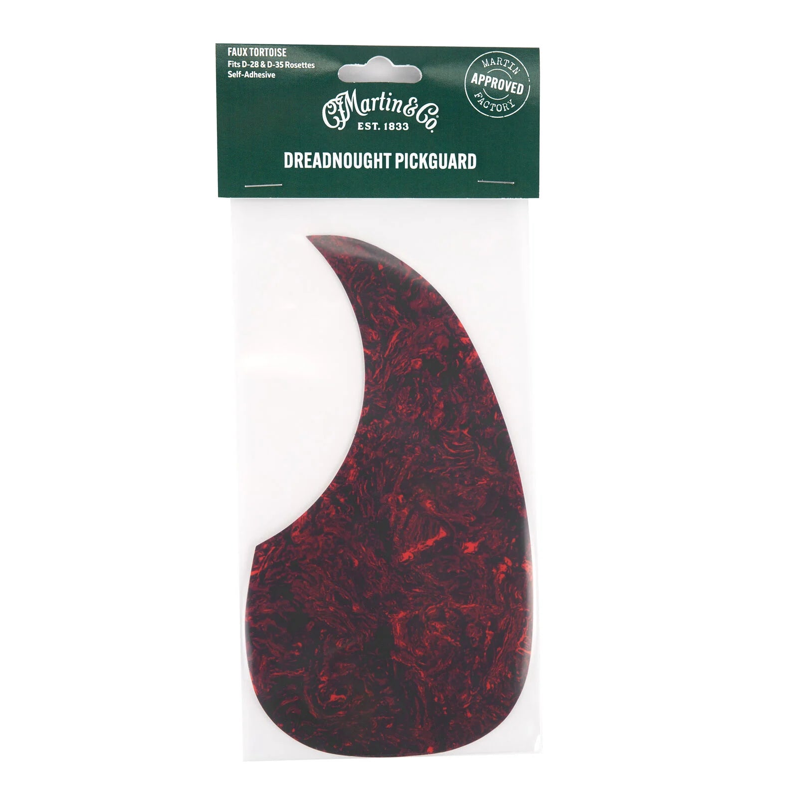 Martin 18PG0003 Dreadnought Acoustic Guitar Pickguard - Faux Tortoise