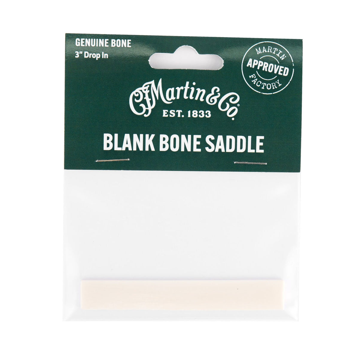 Martin 18SL0001 Blank Bone Saddle