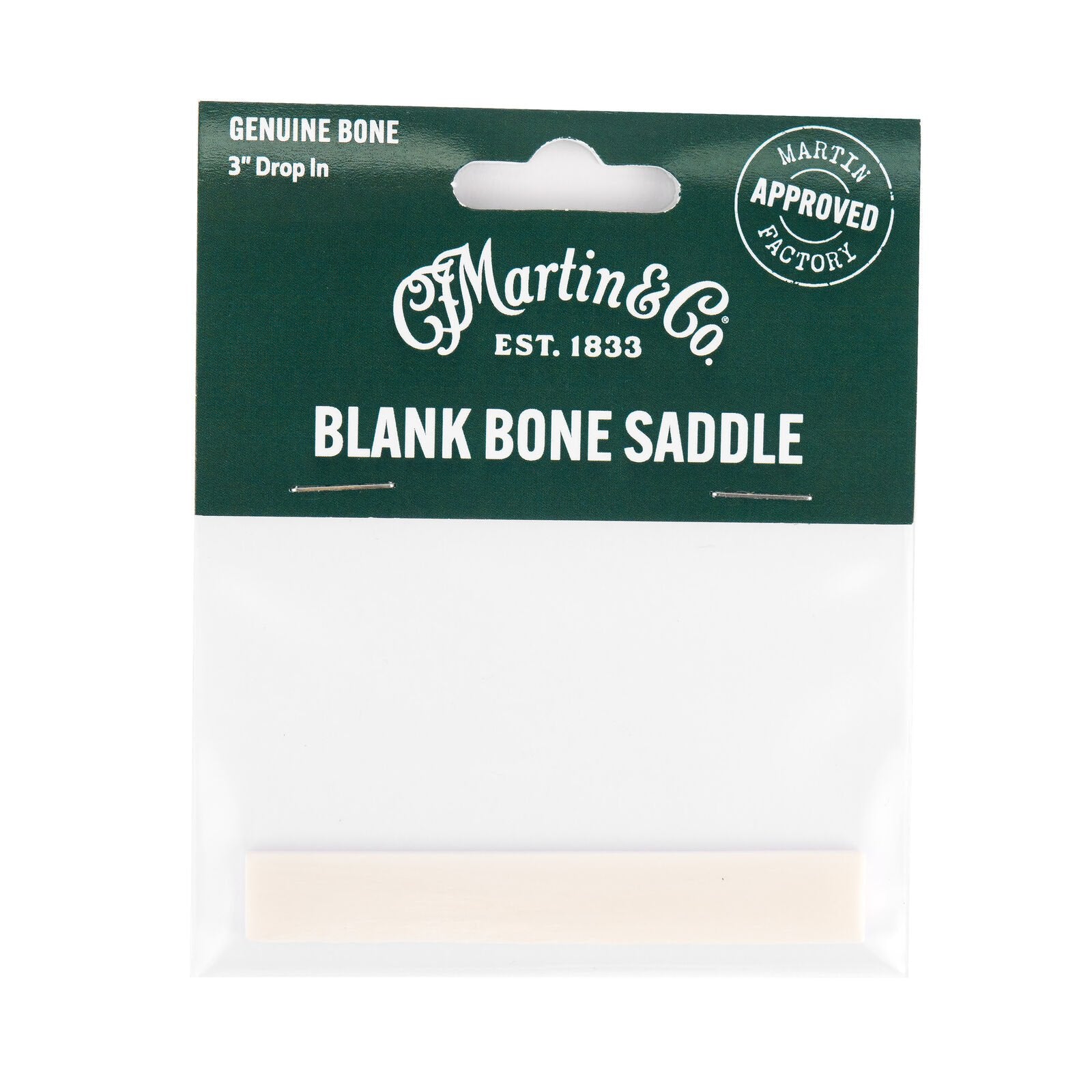 Martin 18SL0001 Blank Bone Saddle