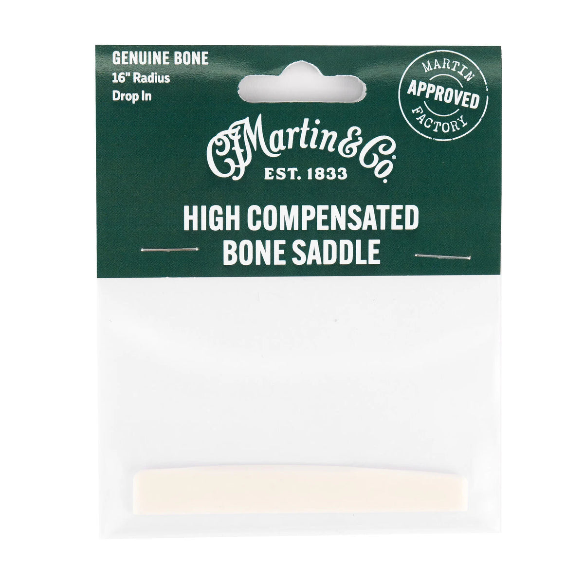 Martin 18SL0002 High Compensated Bone Saddle
