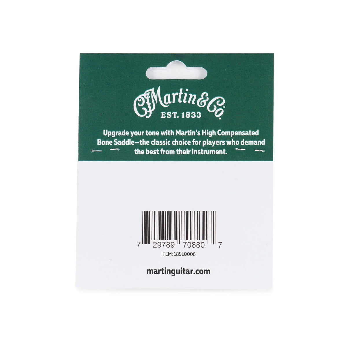 Martin 18SL0006 High Compensated Bone Saddle (4 Pack)