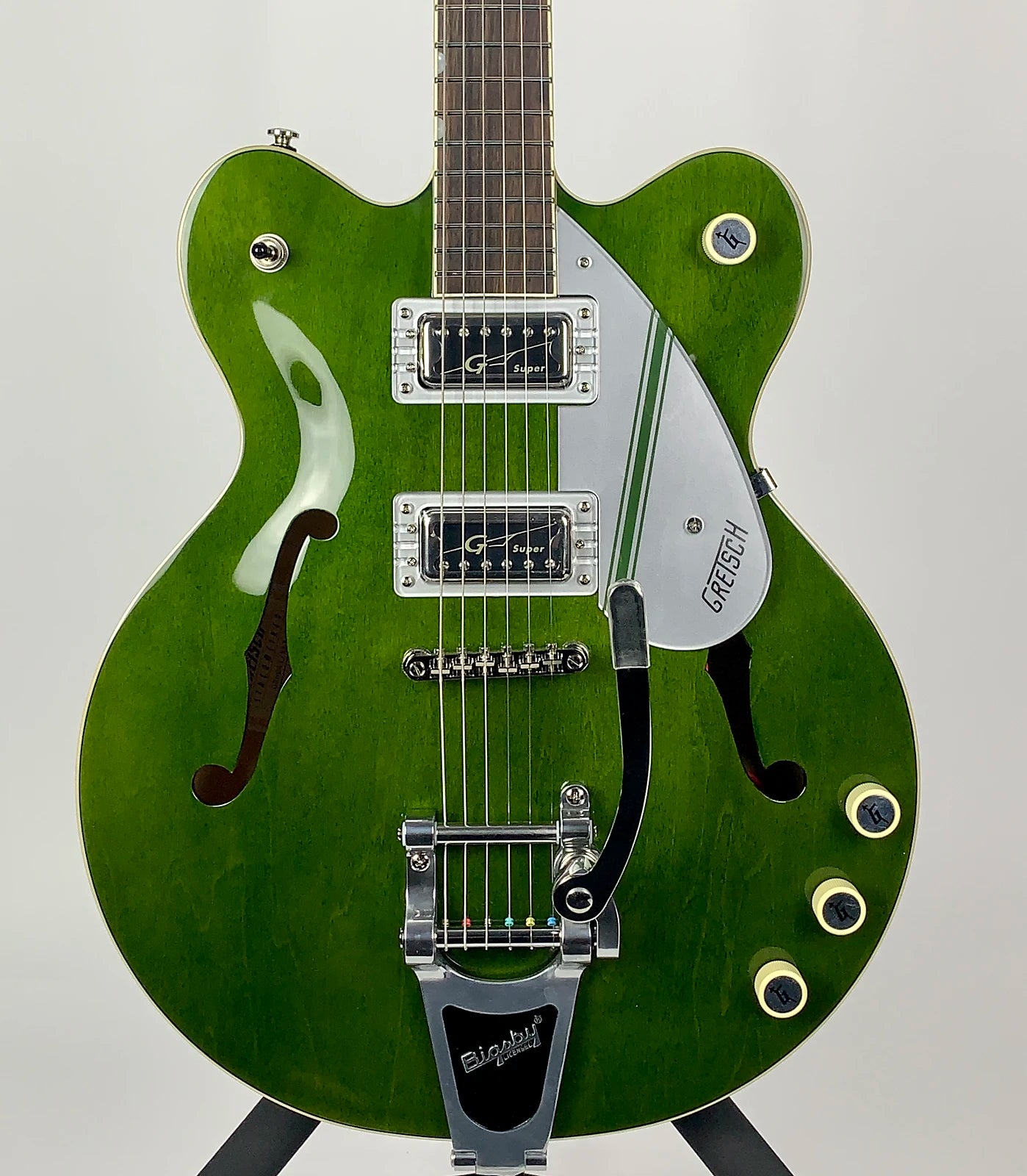 Gretsch G2604T Limited Edition Streamliner Rally II Centerblock Rally Green Stain