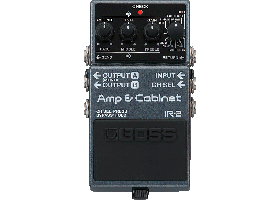 Boss IR-2 Amp &amp; Cabinet Pedal