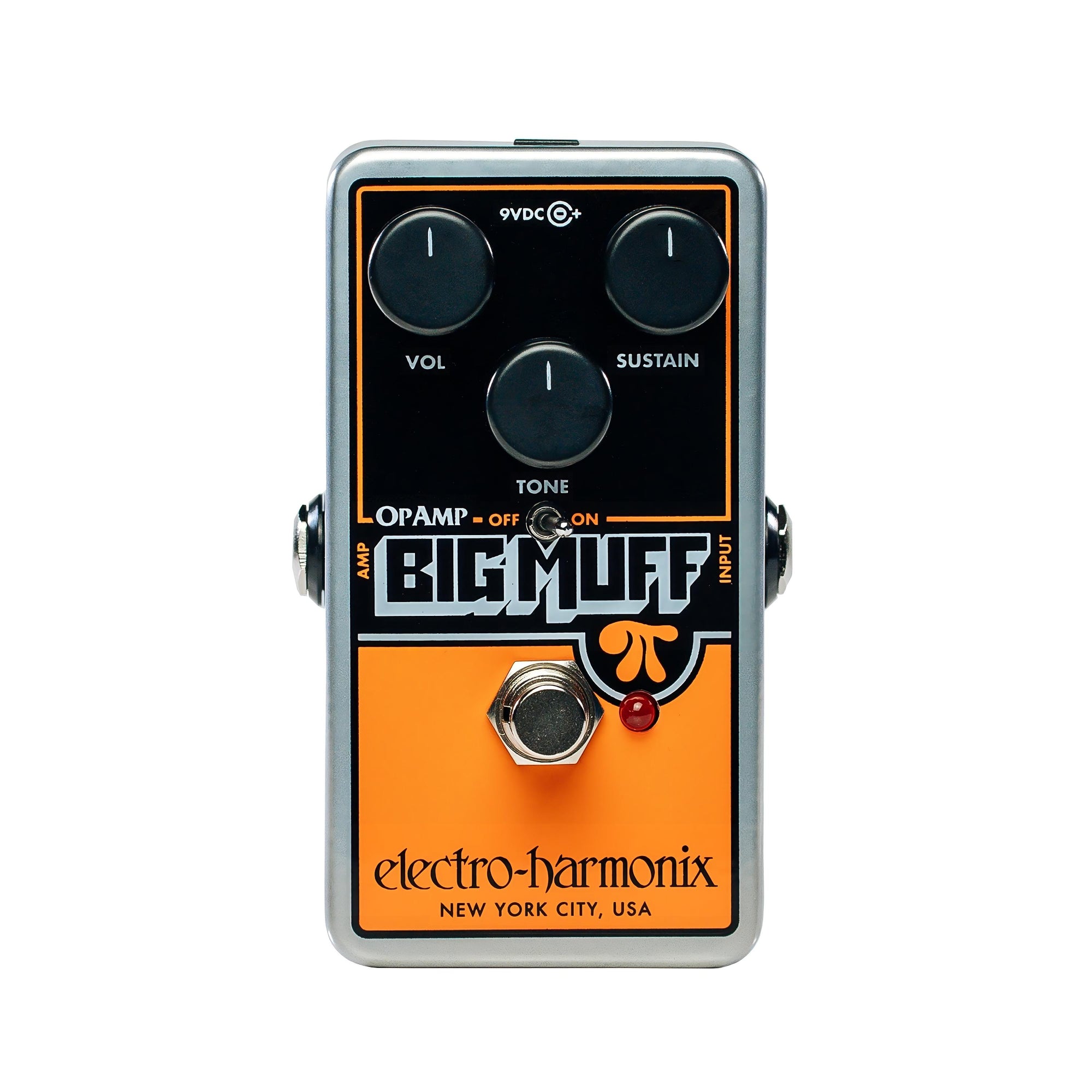 Electro-Harmonix Op-Amp Big Muff Pi Fuzz/Distortion/Sustainer Pedal