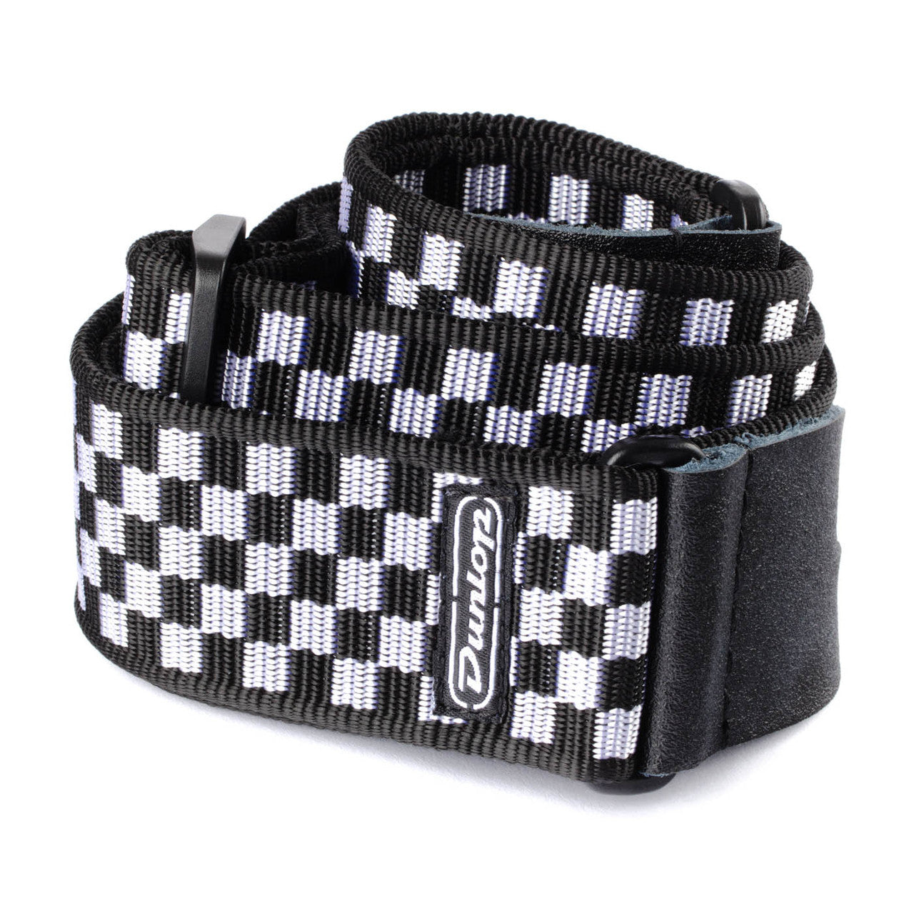 Dunlop D3831 Classic Strap - BLK/WHT Checkered