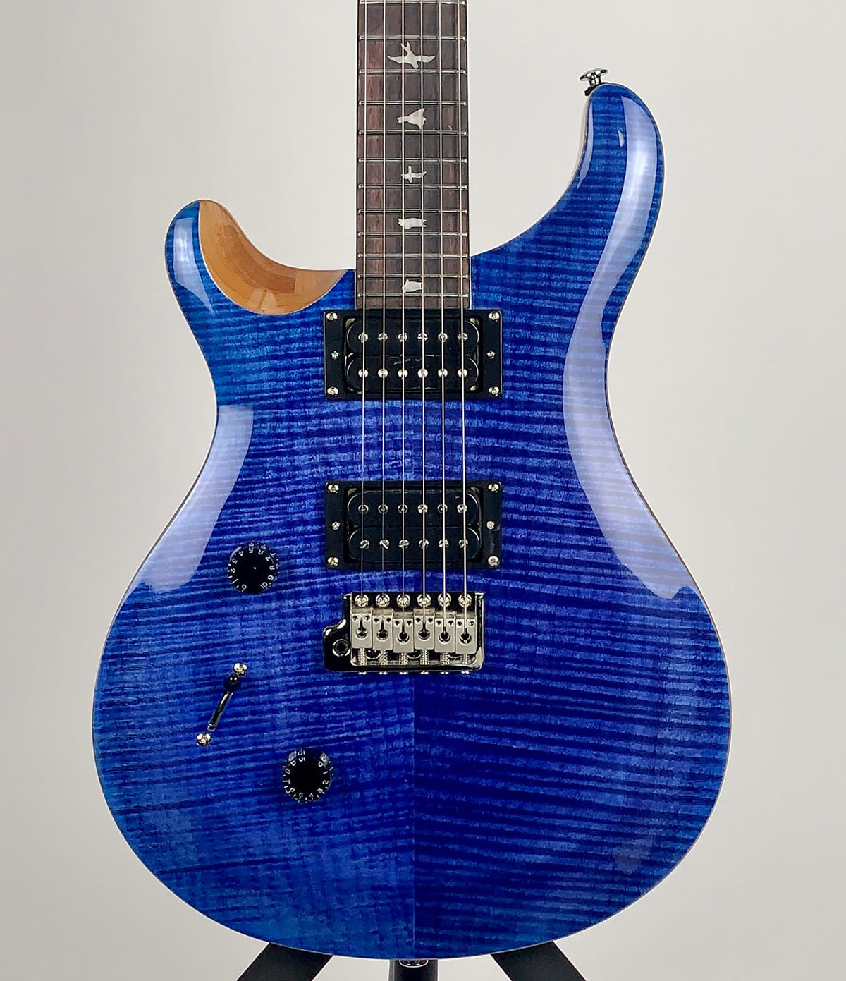 PRS SE Custom 24 Left Handed Faded Blue