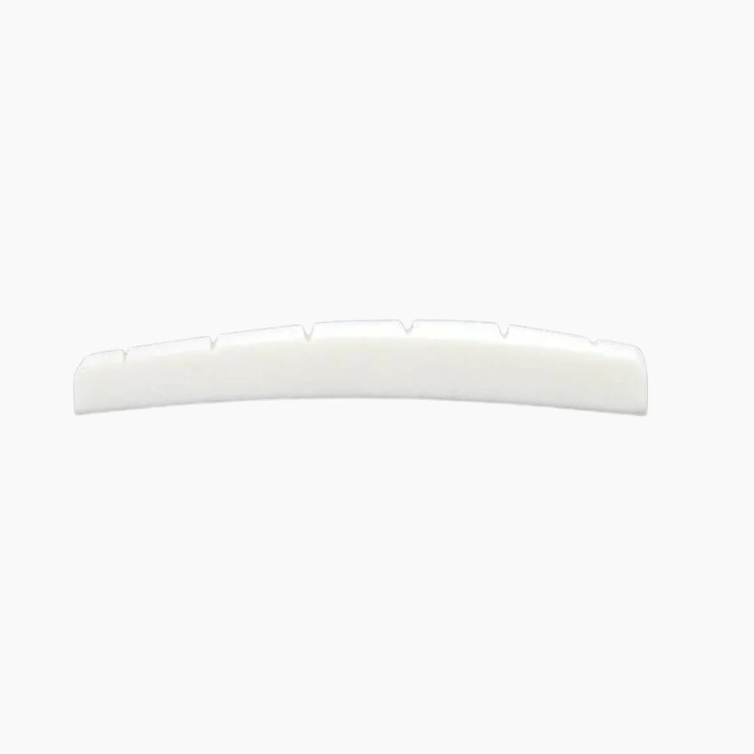 Allparts BN-0206-000 Radiused Slotted Bone Nut for Fender Guitars