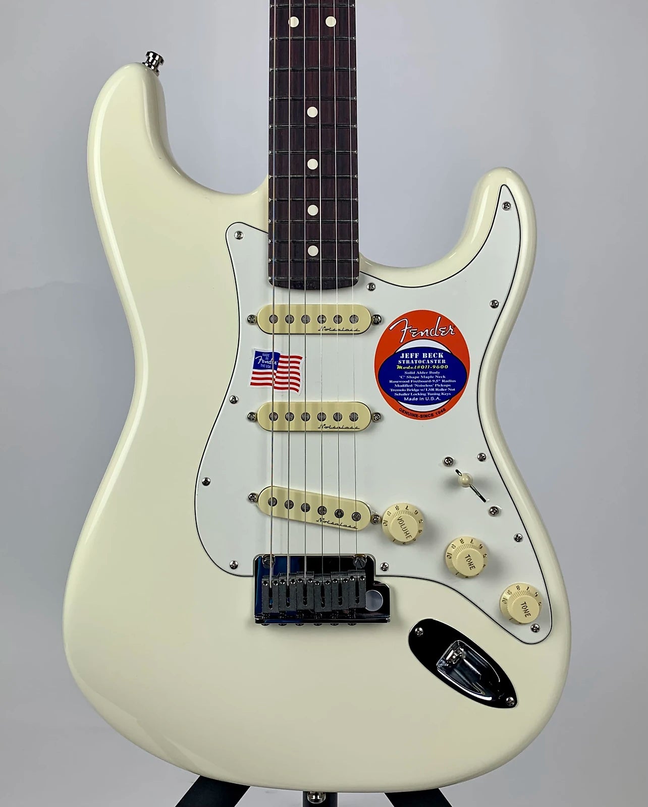 Fender Jeff Beck Stratocaster - Olympic White