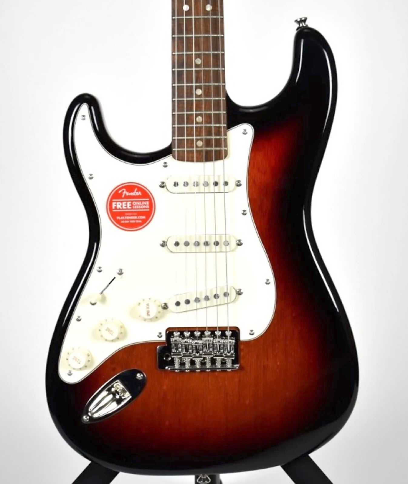 USED Squier Classic Vibe 60s Stratocaster Left-Handed with Laurel Fingerboard - 3-Color Sunburst