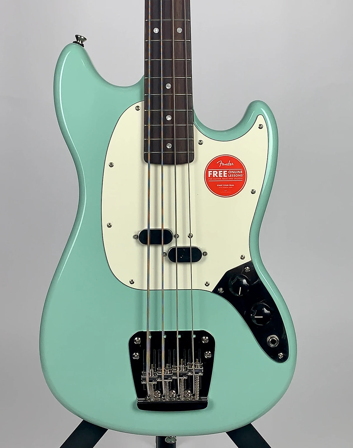 Squier Classic Vibe 60's Mustang Bass Seafoam Green