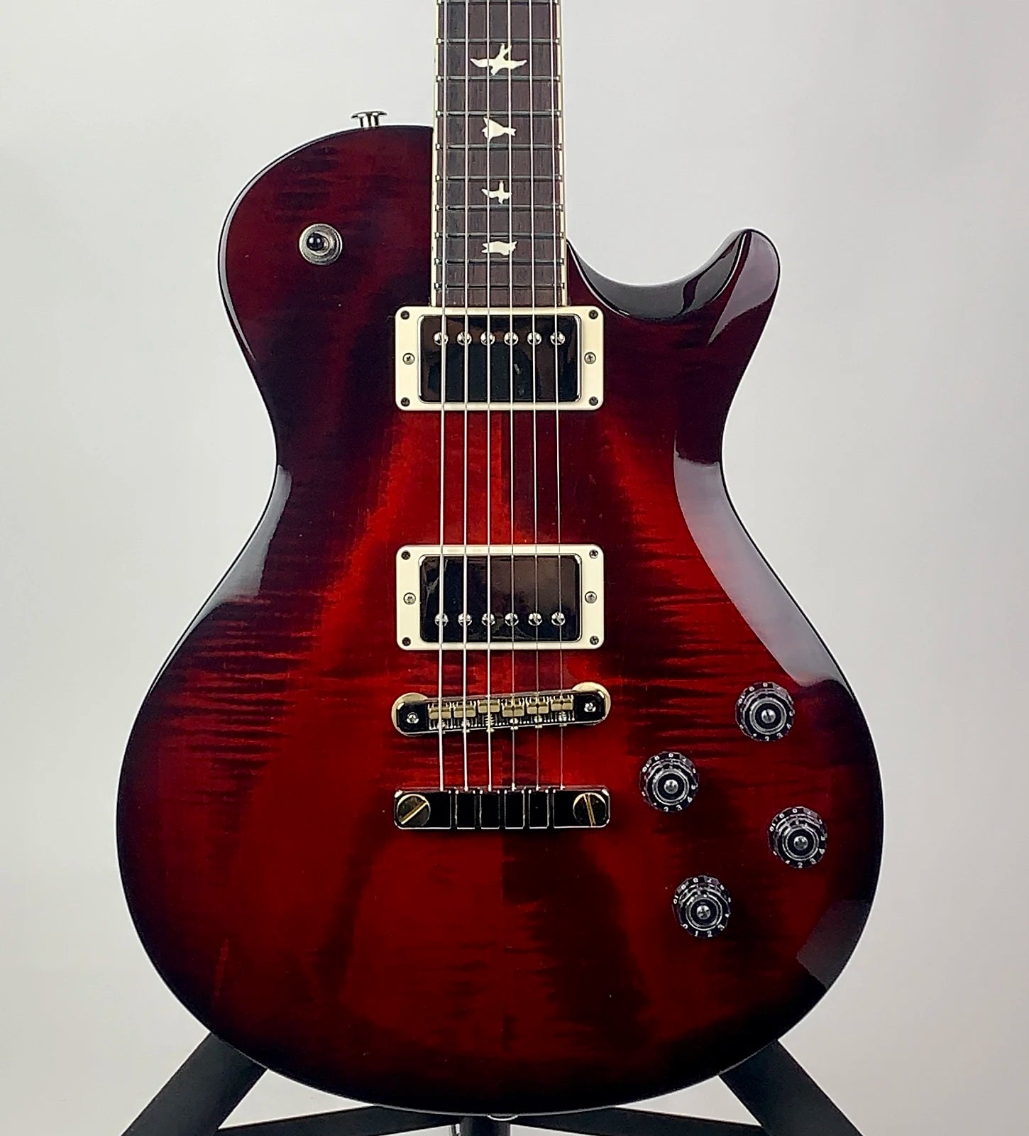 PRS S2 McCarty 594 Single Cut - Fire Red Burst