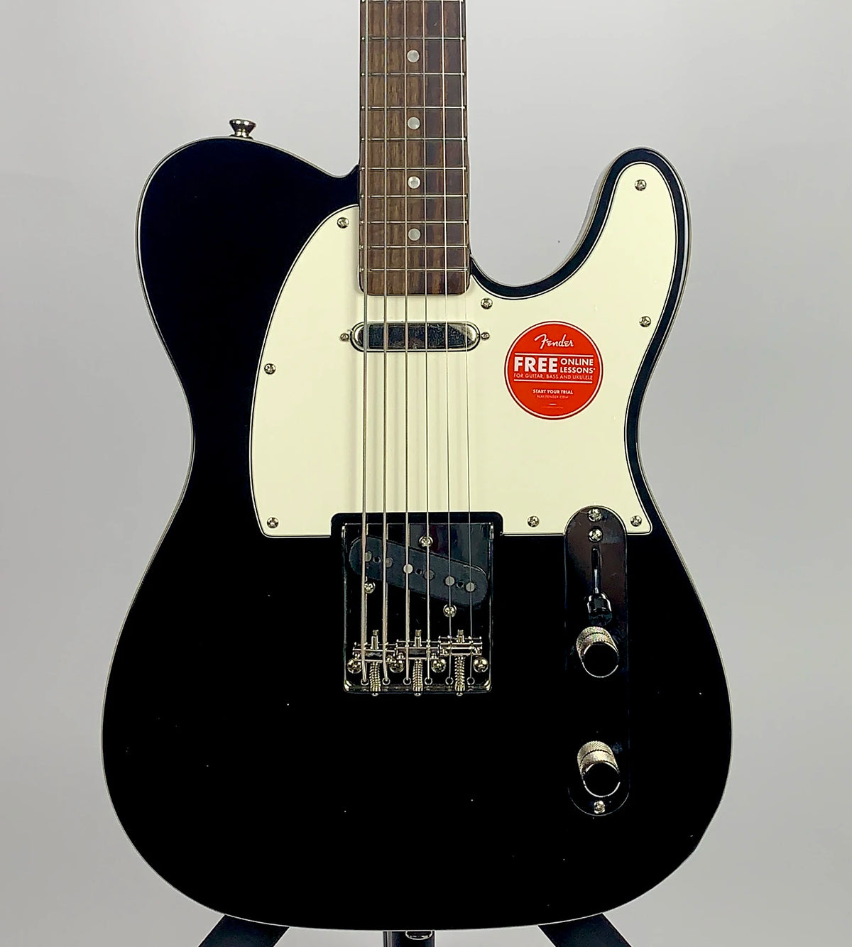 Squier Classic Vibe Baritone Custom Telecaster with Laurel Fingerboard - Black