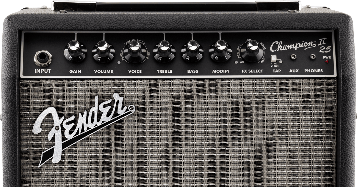 Fender Champion II 25 Watt Combo Guitar Amp