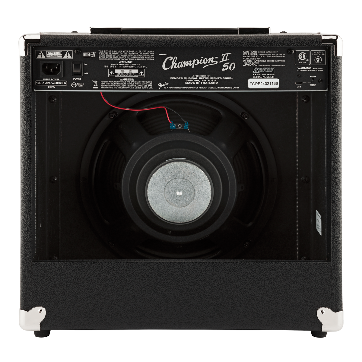 Fender Champion II 50 Watt Combo Guitar Amp