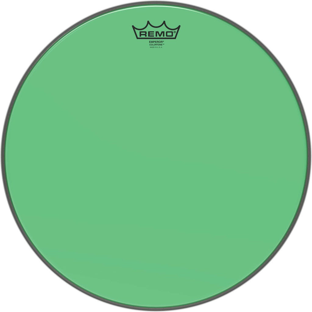 Remo 16" Emperor Colortone Green Drum Head BE-0316-CT-GN