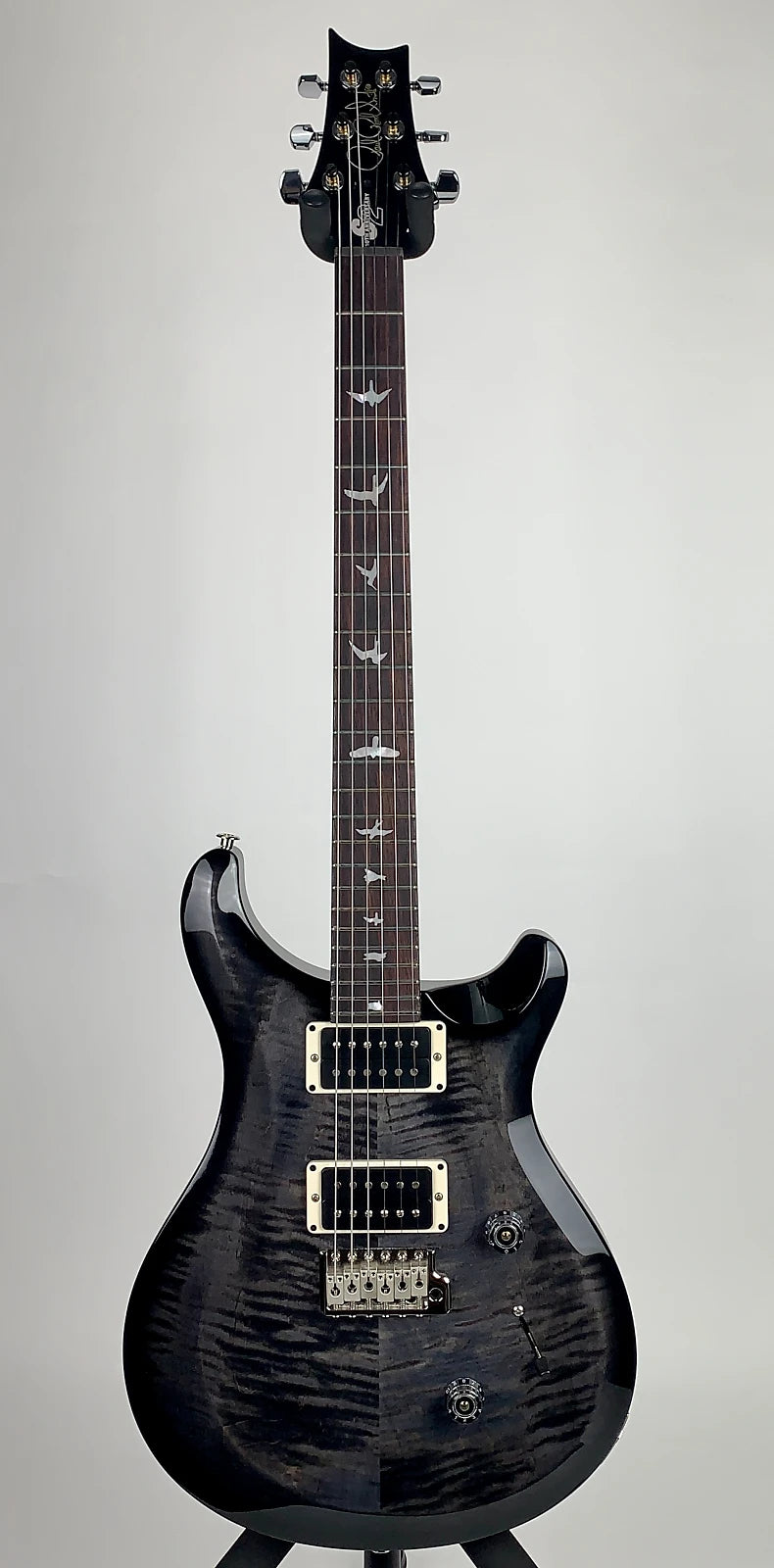 PRS 10th Anniversary S2 Custom 24 Faded Gray Black Burst