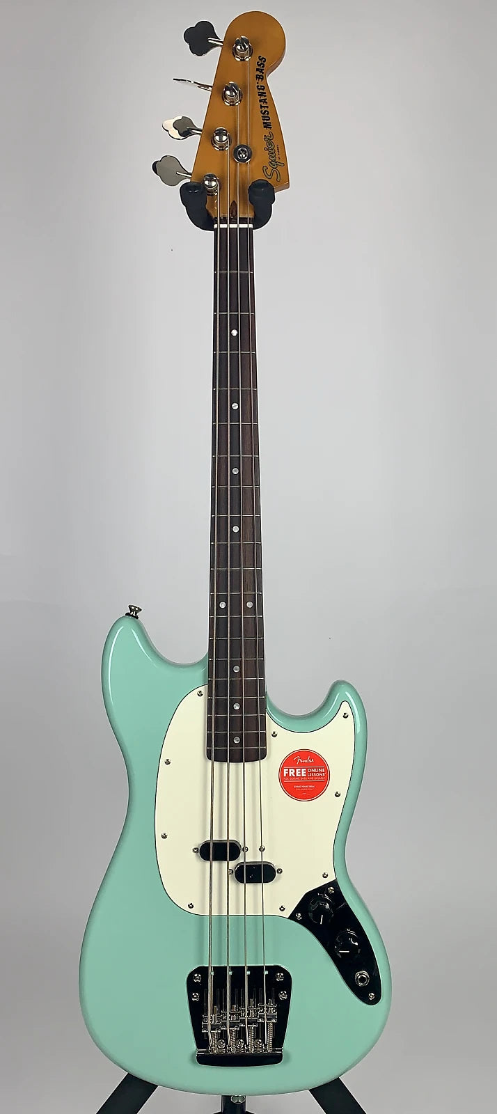 Squier Classic Vibe 60's Mustang Bass Seafoam Green