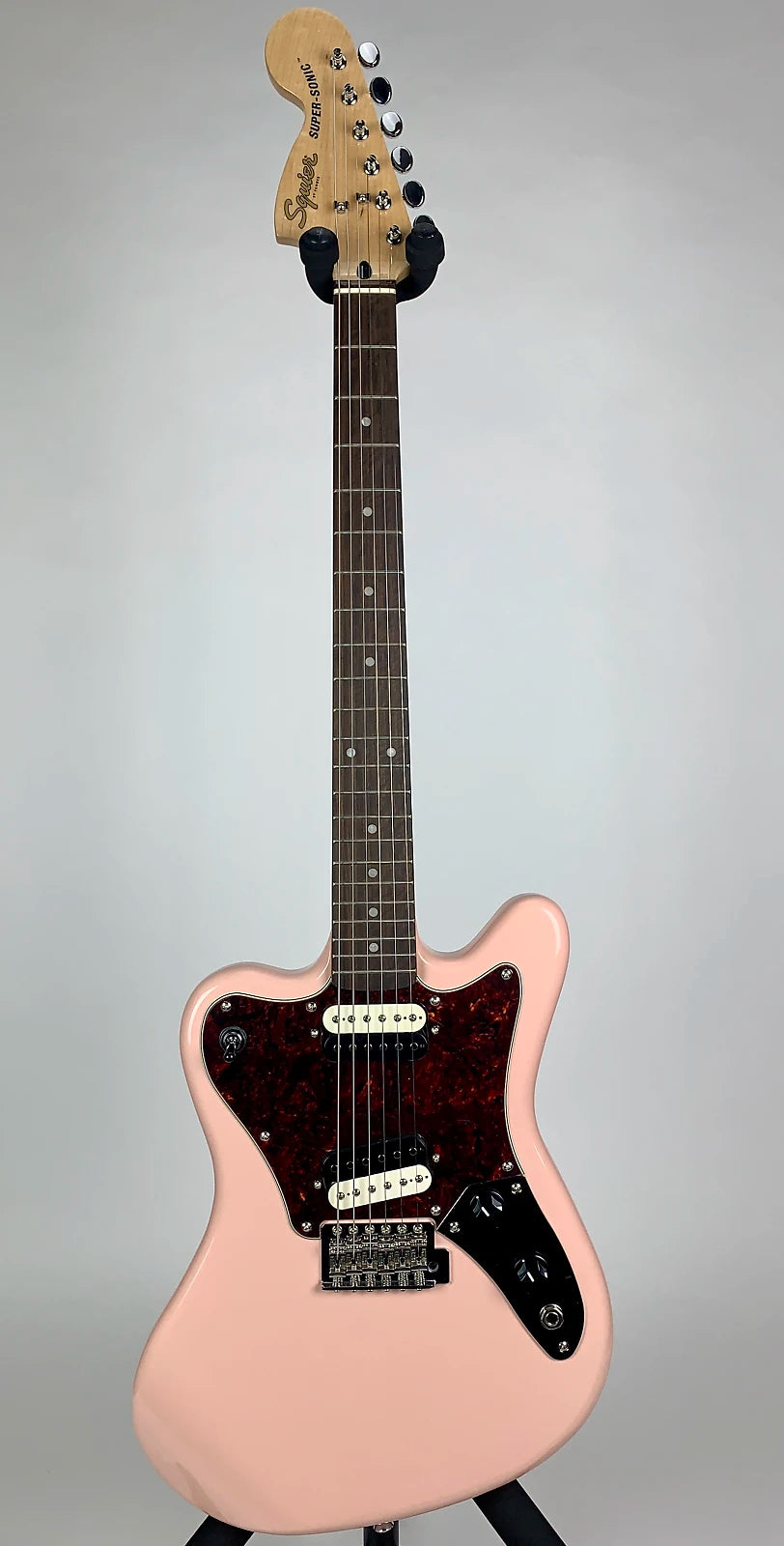 Squier Paranormal Super-Sonic with Laurel Fingerboard - Shell Pink