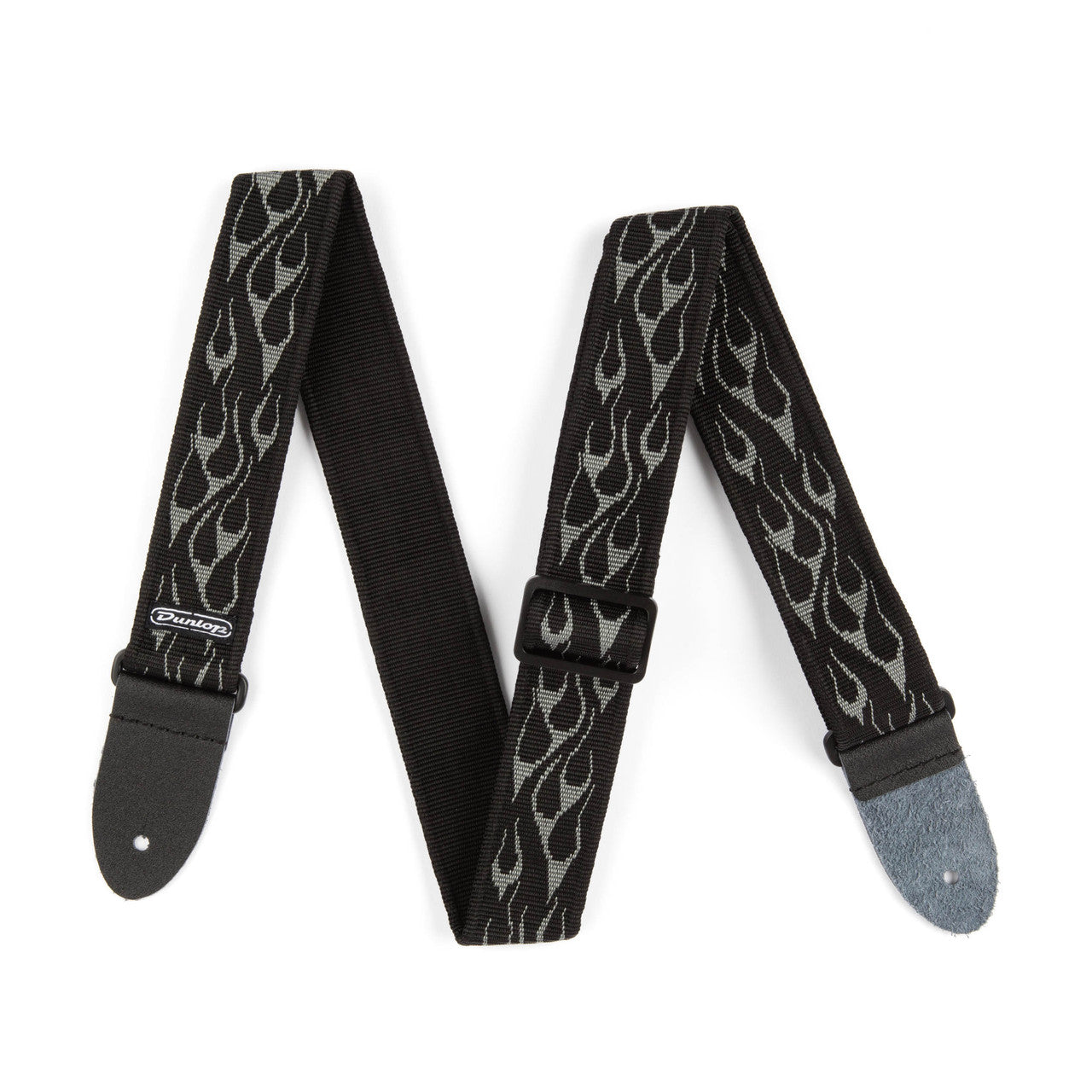 Dunlop D3811 Classic Guitar Strap - Gray Flambe