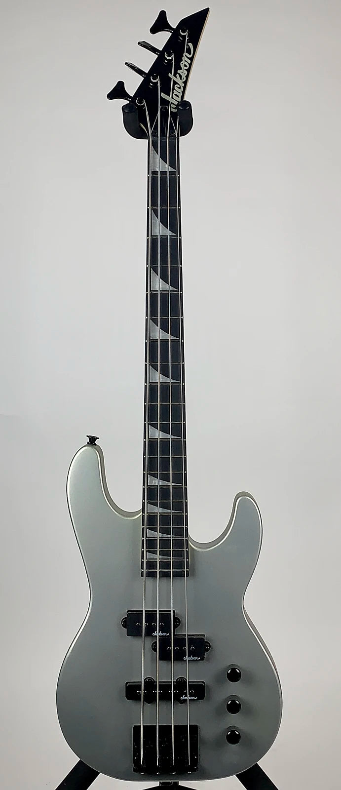 Jackson JS1X Bass Minion Satin Silver