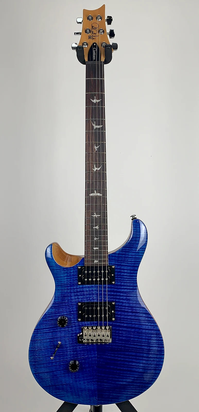 PRS SE Custom 24 Left Handed Faded Blue