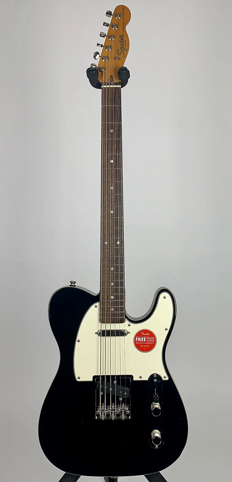 Squier Classic Vibe Baritone Custom Telecaster with Laurel Fingerboard - Black