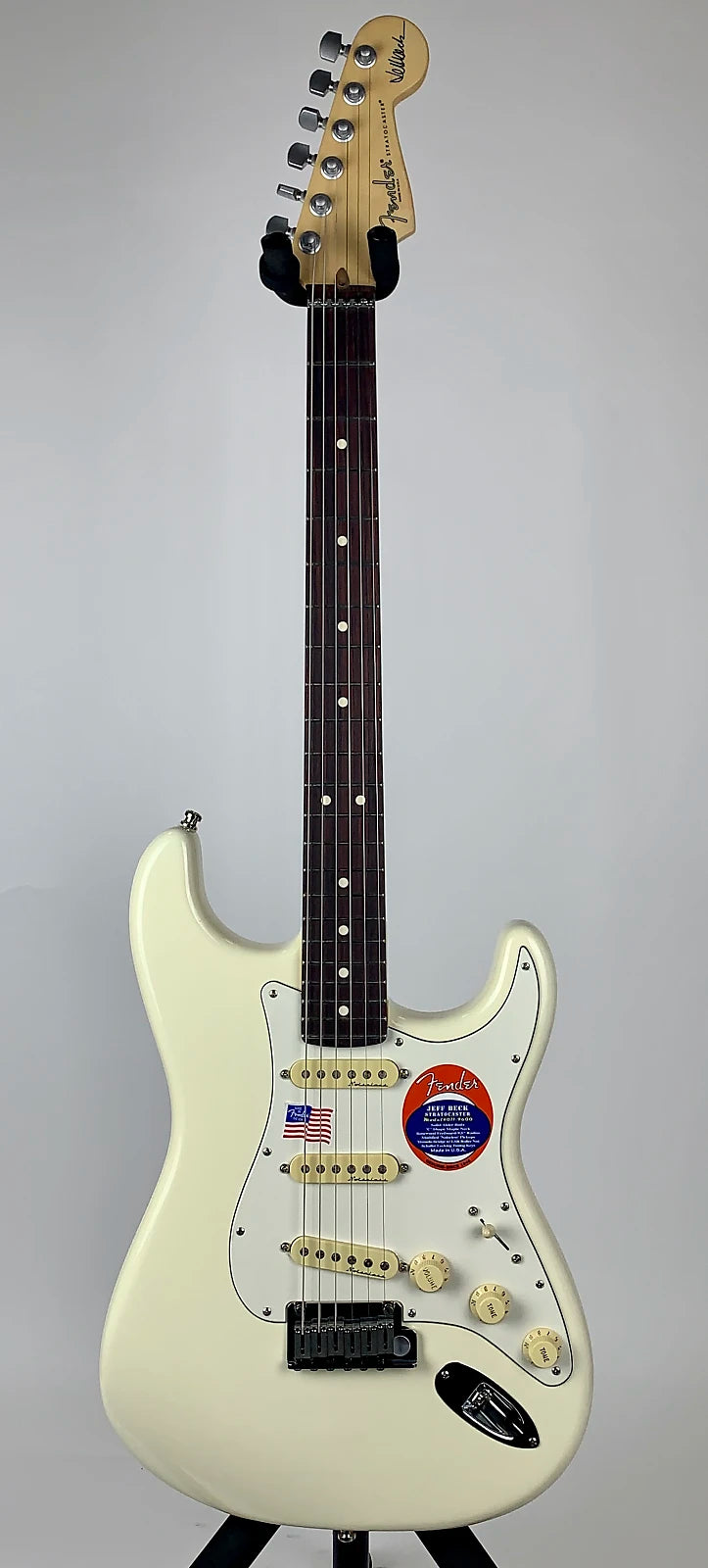 Fender Jeff Beck Stratocaster - Olympic White - Rock City Music Co.