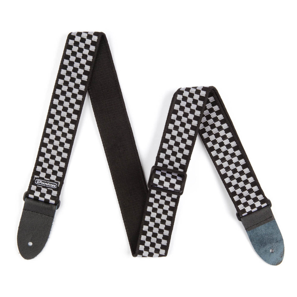 Dunlop D3831 Classic Strap - BLK/WHT Checkered