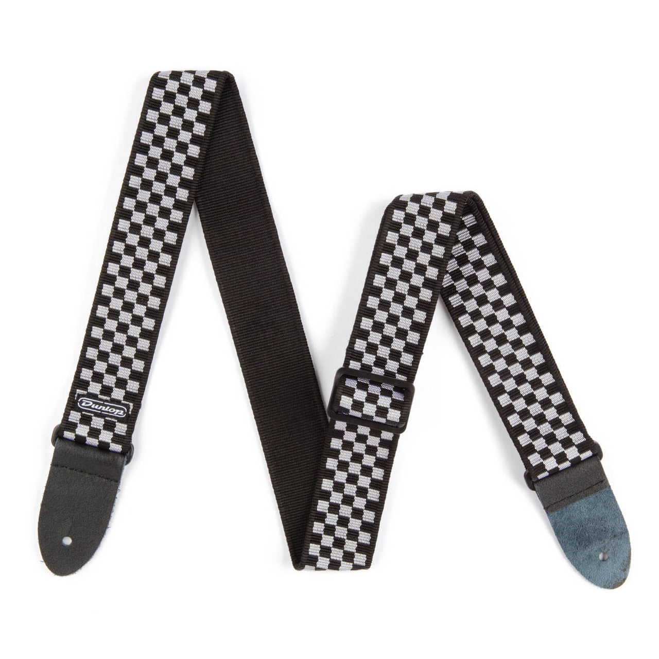 Dunlop D3831 Classic Strap - BLK/WHT Checkered