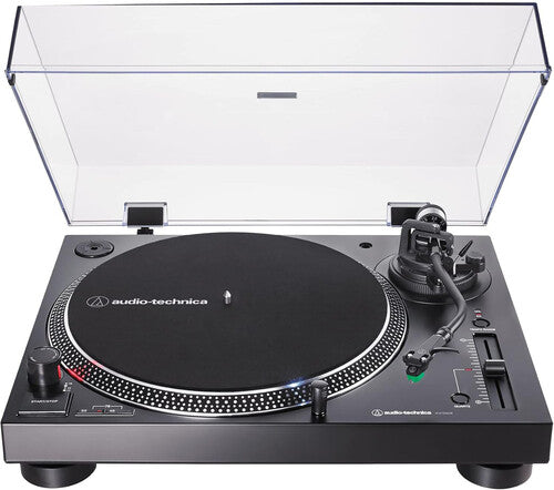 Audio Technica AT-LP120XUSB-BK USB Turntable - Direct Drive - Fully Manual - USB (Black)
