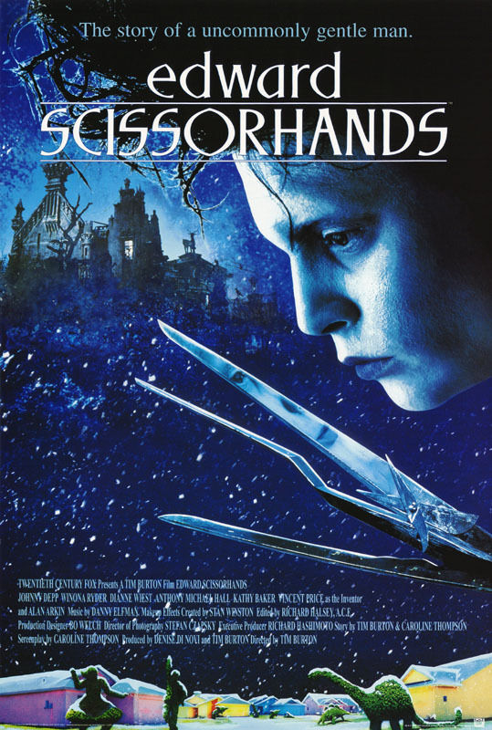 Edward Scissorhands - 24x36 Poster