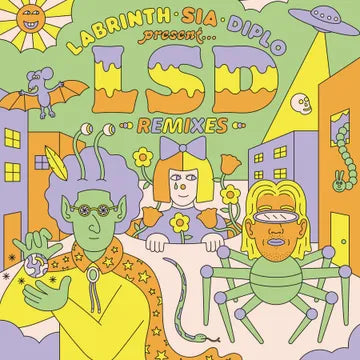 LSD (Labrinth, Sia and Diplo) - Labrinth, Sia & Diplo presents... LSD (The Remixes) (BFRSD24)