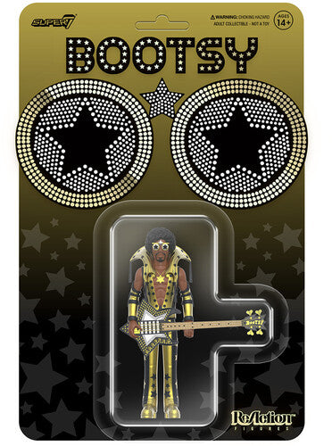 Super7 - Bootsy Collins - ReAction Wave 2 - Bootsy Collins (Black And Gold)