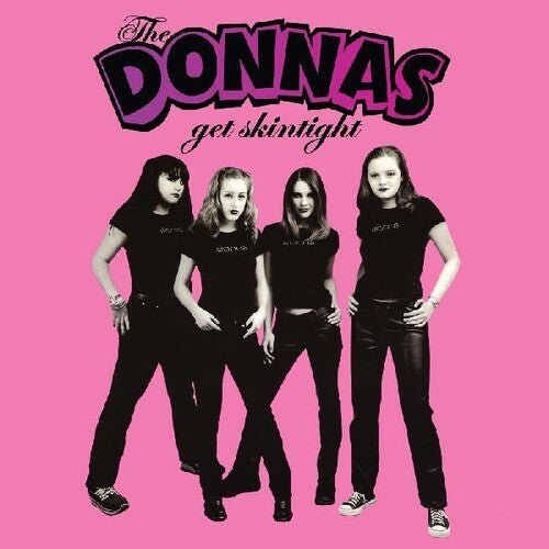 The Donna&#39;s - Get Skintight (Purple w/Pink Swirl Vinyl)