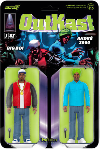 Super7 - Outkast - Reaction Figures Wave 1 - Outkast (Atliens)