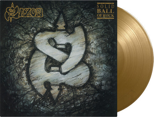 Saxon - Solid Ball Of Rock - Limited 180-Gram Gold Colored Vinyl [Import]