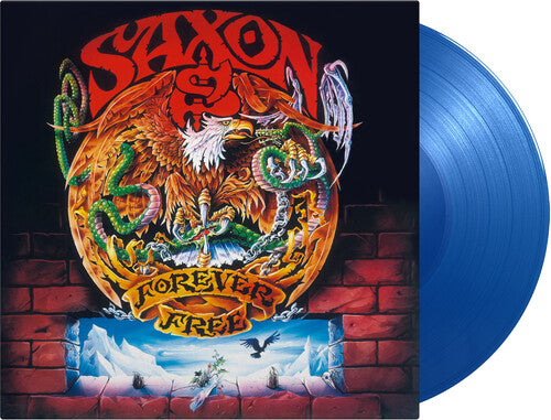 Saxon - Forever Free - Limited 180-Gram Translucent Blue Colored Vinyl [Import]