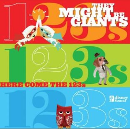 They Might Be Giants - Here Come The 123's (Neon Green + Orange Splatter Vinyl)