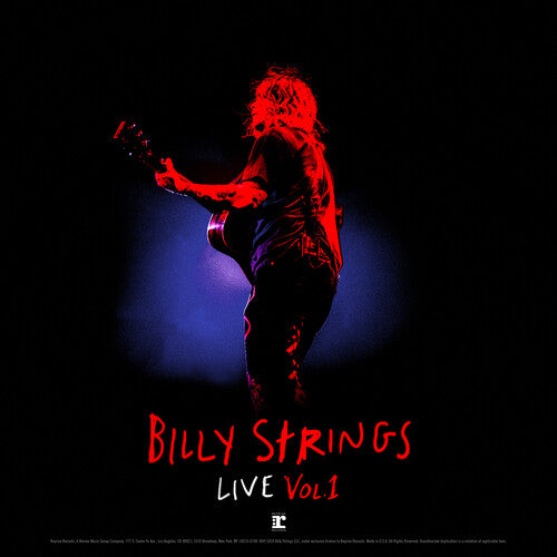 Billy Strings - Live Vol. 1 (Indie Exclusive - Clear Blue Vinyl)