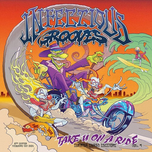 Infectious Grooves - Take U on a Ride (EP) (Green/ Purple Splatter Vinyl)