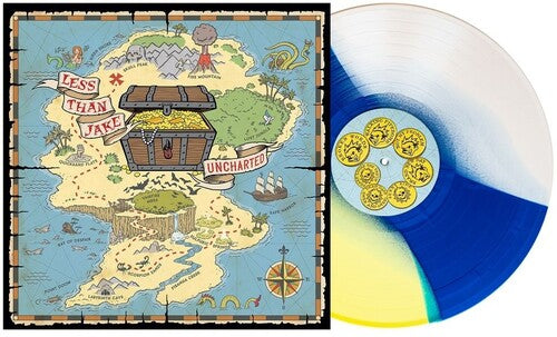 Less Than Jake - Uncharted  (Indie Exclusive - Yellow, Blue, Beige Vinyl)