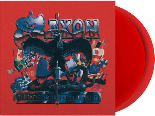 Saxon - Eagle Has Landed Part II - Limited 180-Gram Translucent Red Colored Vinyl [Import]